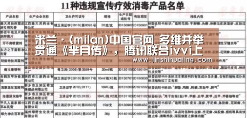 米兰·(milan)中国官网_多维并举贯通《芈月传》,腾讯联合ivvi上演娱乐营销大戏(图4) 米兰官方网站
